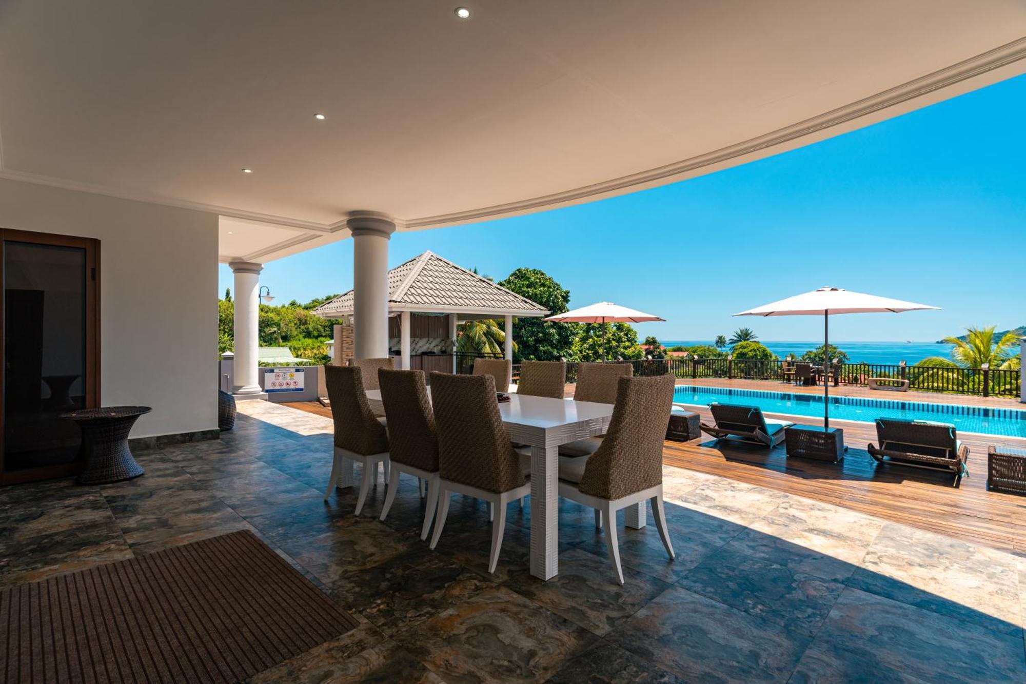 D'Offay Seaview Apartments Beau Vallon  Esterno foto