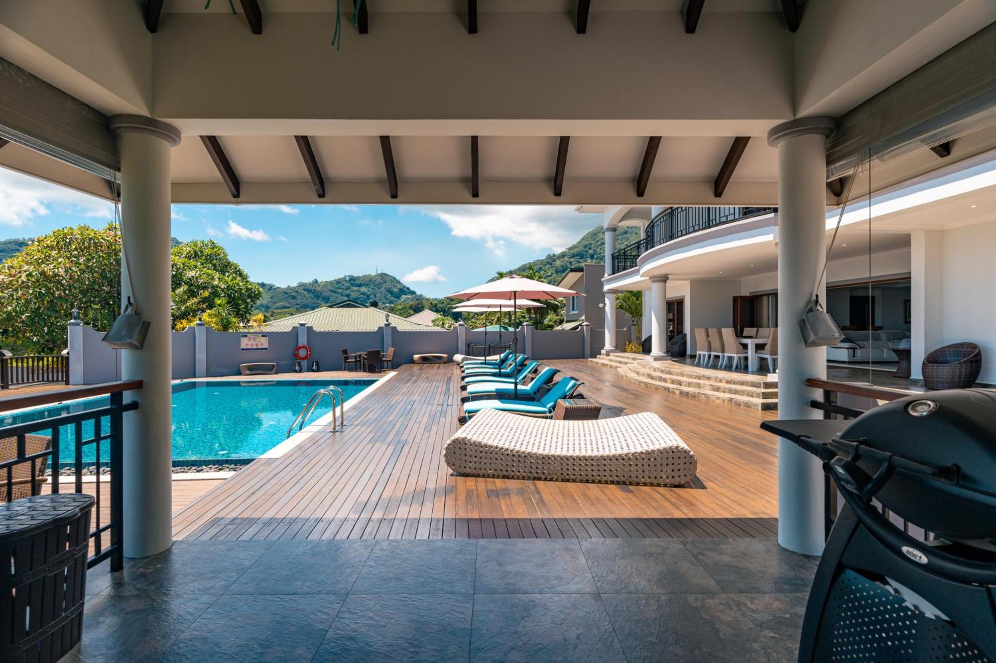D'Offay Seaview Apartments Beau Vallon  Esterno foto
