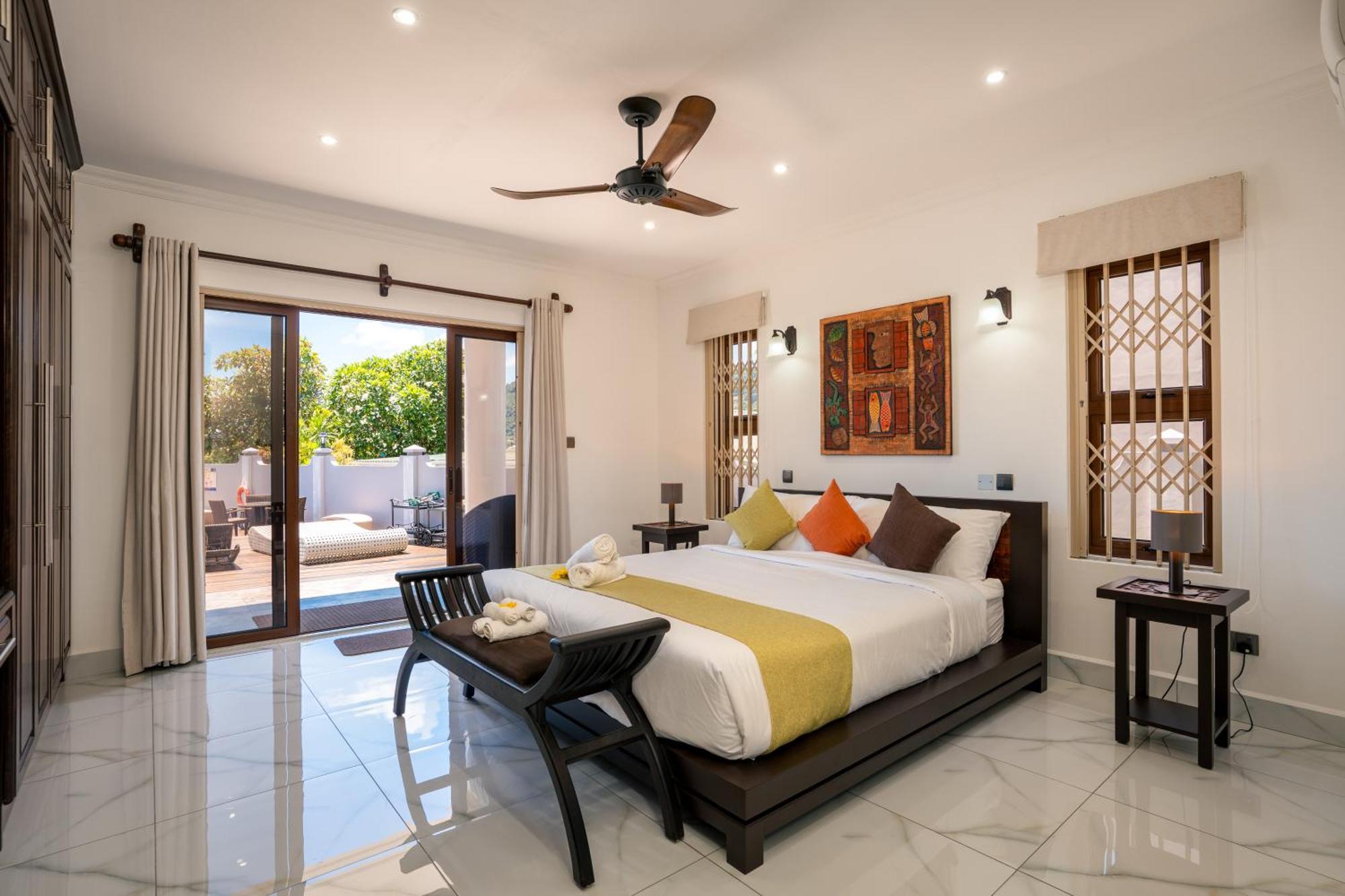 D'Offay Seaview Apartments Beau Vallon  Esterno foto