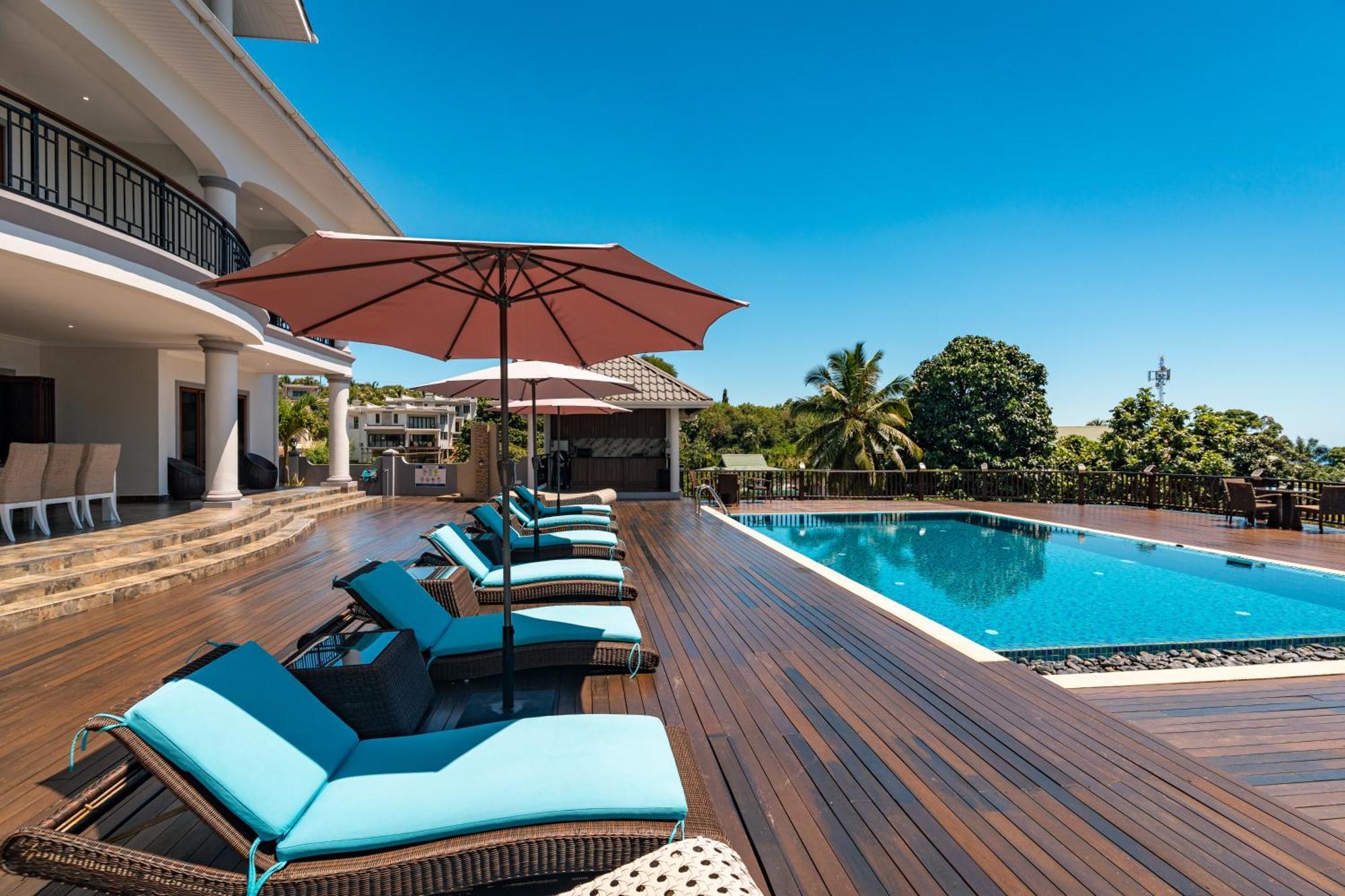 D'Offay Seaview Apartments Beau Vallon  Esterno foto