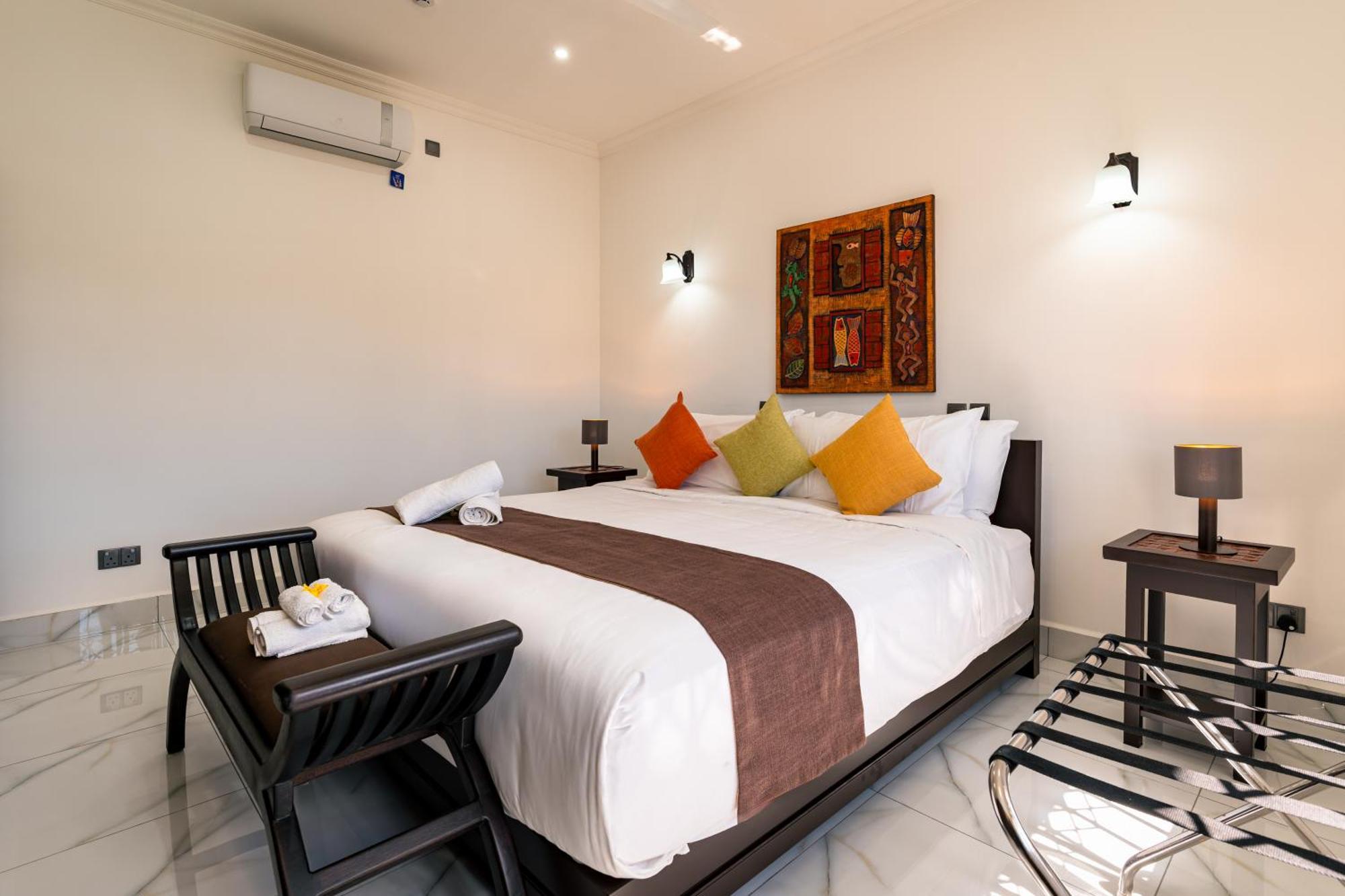 D'Offay Seaview Apartments Beau Vallon  Esterno foto