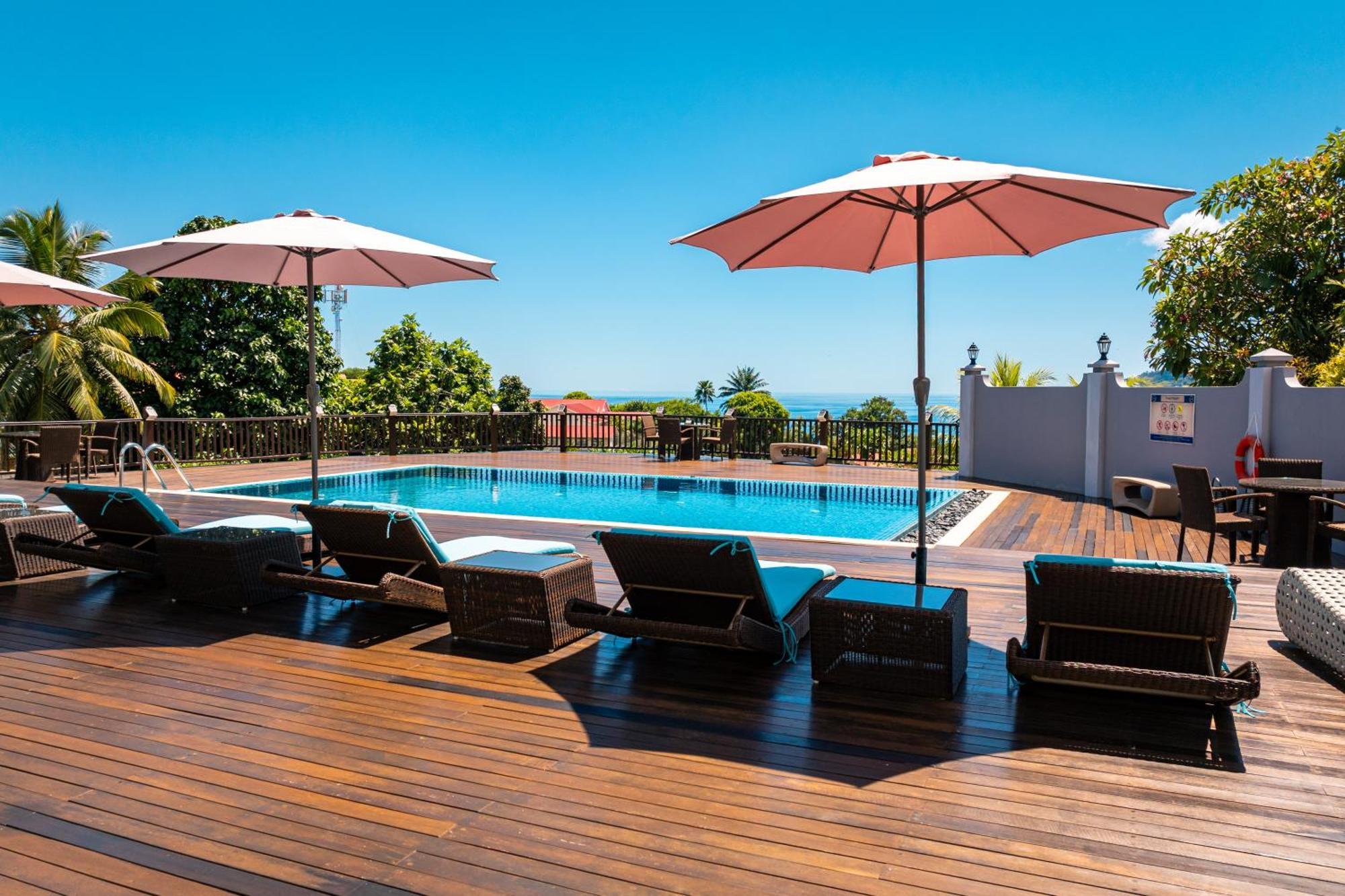 D'Offay Seaview Apartments Beau Vallon  Esterno foto